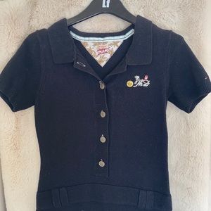 Tommy Hilfiger Denim black knit mini dress!